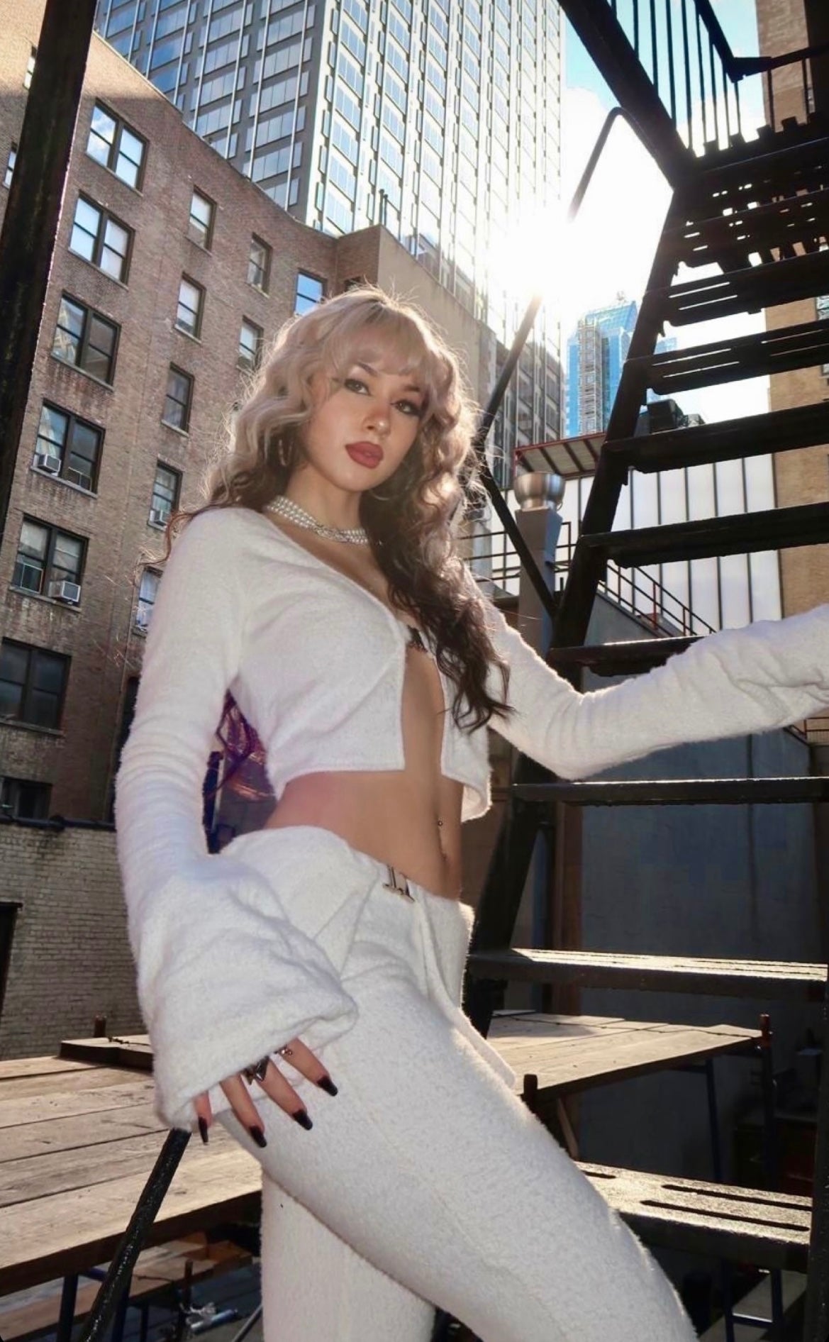 Lana pant and skirt